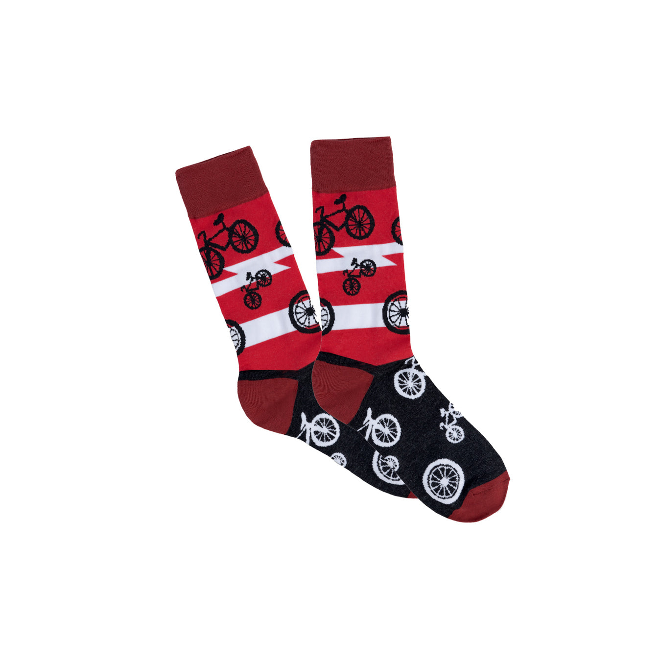 Red Bike Socks