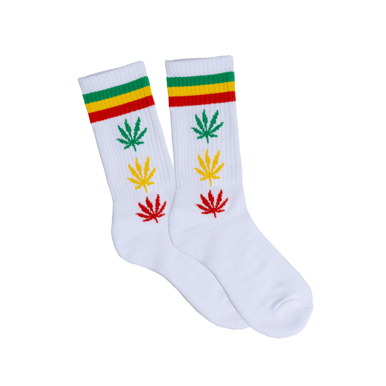 Rasta Socks White